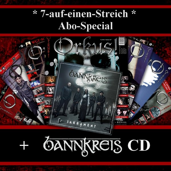7-Auf-Einen-Streich + Bannkreis "Sakrament" CD*