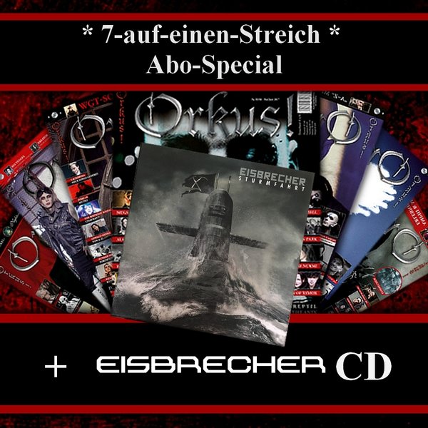 7-Auf-Einen-Streich + Eisbrecher "Sturmfahrt" CD*