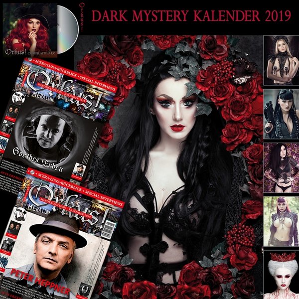 Orkus! Edition – Oktober 2018 "PETER HEPPNER + DARK MYSTERY KALENDER 2019 + M'ERA-LUNA-SPECIALS"