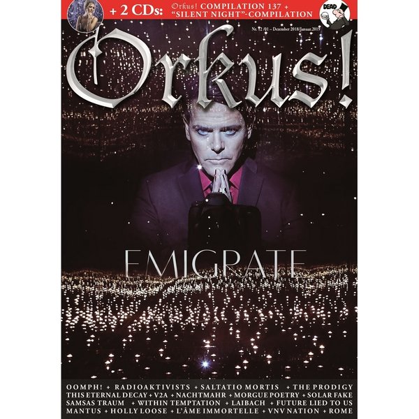 Orkus! 12/2018-01/2019 - VNV NATION + OOMPH! + XXL-Kalender "Kreaturen der Nacht" + 2 CDs